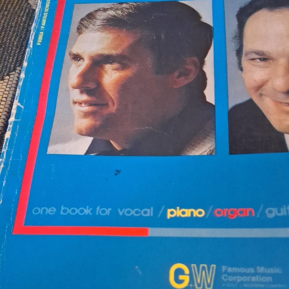 Famous Songs By Bacharach And David Vocal/Piano/Organ Songbook - Picture 2 of 9